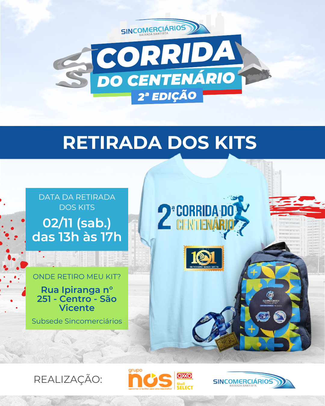 Retire seu kit da