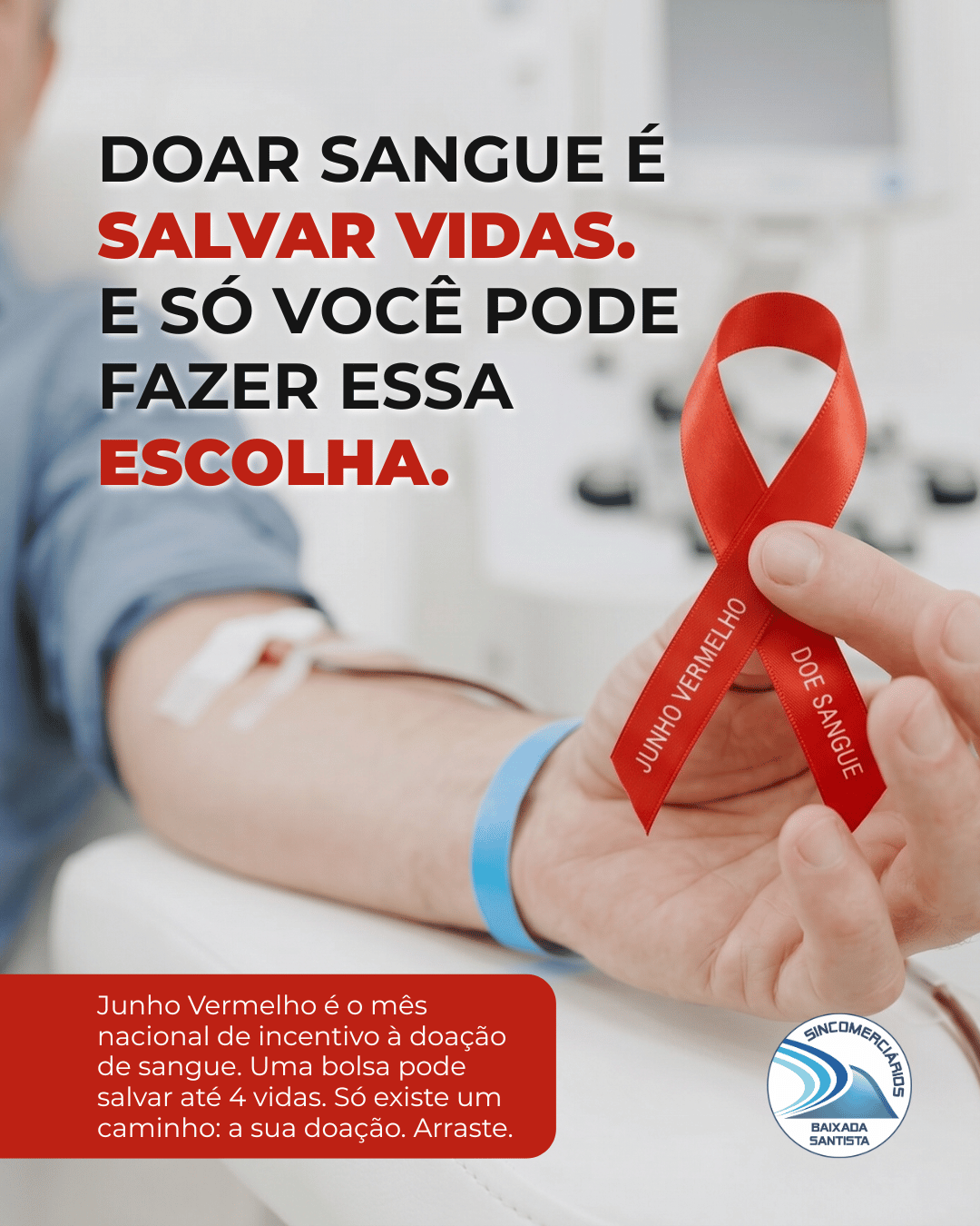 Junho Vermelho: por que doar agora pode salvar vidas no próximo mês